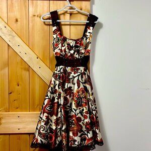 Patterned summer dress